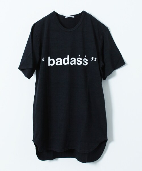 DISCOVERED（ディスカバード）の「BADASSロングTee ブラック（その他・メンズ・BLK/RED/WHT・1/2）」の4枚目の写真