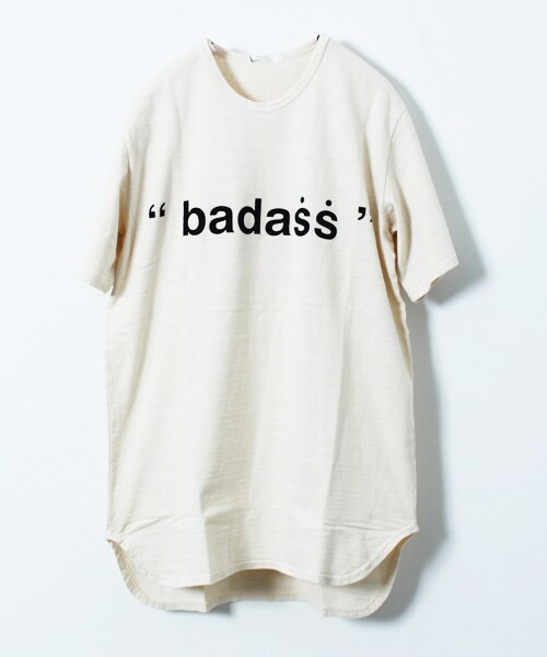 DISCOVERED（ディスカバード）の「BADASSロングTee ブラック（その他・メンズ・BLK/RED/WHT・1/2）」の2枚目の写真