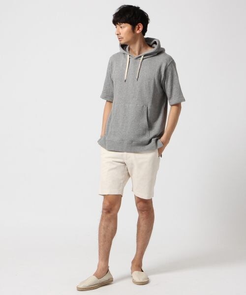 BLISS POINT(ブリスポイント)の「ベーシックショーツ(パンツ・メンズ・ライトベージュ/ベージュ/カーキ/ダークネイビー/カモフラ・M/L/XL)」の6枚目の写真