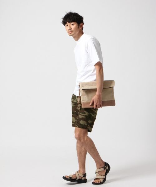 BLISS POINT(ブリスポイント)の「ベーシックショーツ(パンツ・メンズ・ライトベージュ/ベージュ/カーキ/ダークネイビー/カモフラ・M/L/XL)」の11枚目の写真