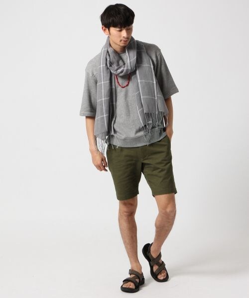 BLISS POINT(ブリスポイント)の「ベーシックショーツ(パンツ・メンズ・ライトベージュ/ベージュ/カーキ/ダークネイビー/カモフラ・M/L/XL)」の9枚目の写真