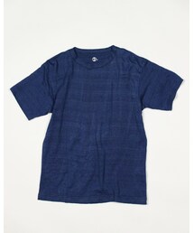 45R（フォーティファイブアール）の「インディゴリネン天竺Tシャツ