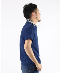 45R（フォーティファイブアール）の「インディゴリネン天竺Tシャツ