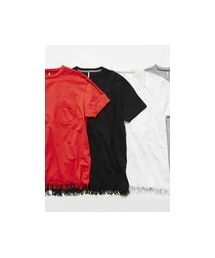 ETHOS | FRINGE POCKET TEE(Tシャツ/カットソー)