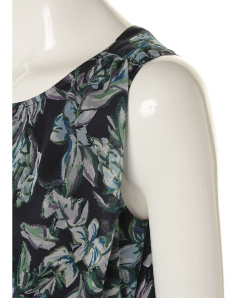 31 Sons de mode（トランテアン　ソン　ドゥ　モード）の「≪夏カタログ掲載ITEM≫ベルト付きノースリーブマキシワンピース（ワンピース/ドレス・レディース・グリーン/シロクロ・36/38）」の9枚目の写真