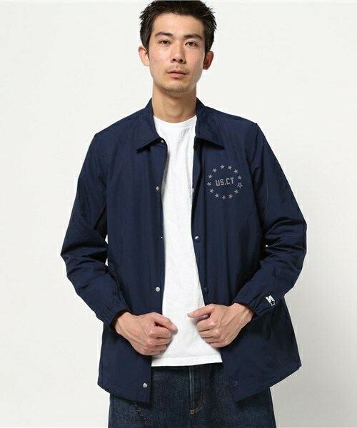 STARTER BLACK LABEL（スターターブラックレーベル）の「メンズ スターター コーチジャケット Starter GEORGE COACH JACKET（ブルゾン・メンズ・ネイビー・MEDIUM/LARGE）」の4枚目の写真