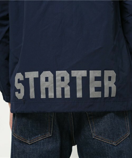 STARTER BLACK LABEL（スターターブラックレーベル）の「メンズ スターター コーチジャケット Starter GEORGE COACH JACKET（ブルゾン・メンズ・ネイビー・MEDIUM/LARGE）」の8枚目の写真