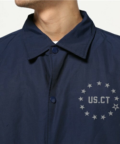 STARTER BLACK LABEL（スターターブラックレーベル）の「メンズ スターター コーチジャケット Starter GEORGE COACH JACKET（ブルゾン・メンズ・ネイビー・MEDIUM/LARGE）」の5枚目の写真