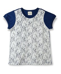 BRANSHES | レース切替半袖Tシャツ(Tシャツ/カットソー)