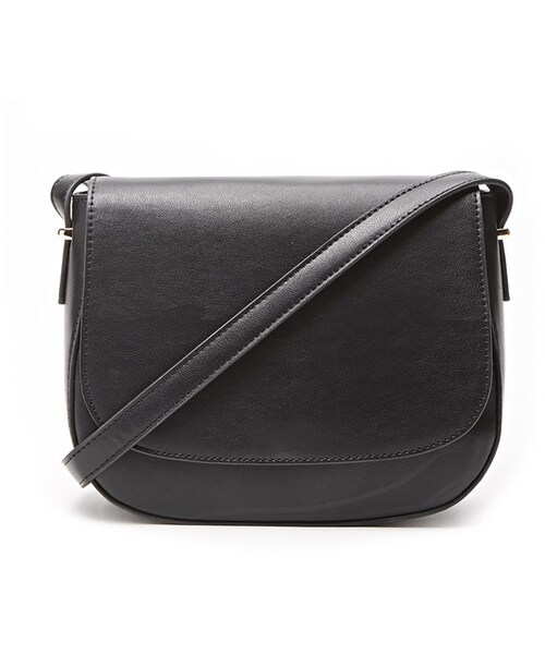 FOREVER 21（フォーエバー トゥエンティーワン）の「FOREVER 21 fold-over crossbody（ショルダーバッグ・レディース・Black/Orange/White・ONE SIZE）」の20枚目の写真