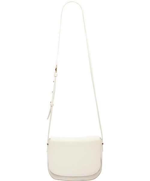 FOREVER 21（フォーエバー トゥエンティーワン）の「FOREVER 21 fold-over crossbody（ショルダーバッグ・レディース・Black/Orange/White・ONE SIZE）」の9枚目の写真