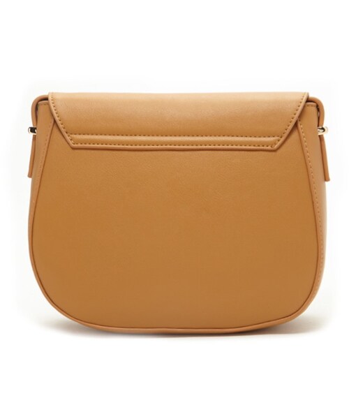 FOREVER 21（フォーエバー トゥエンティーワン）の「FOREVER 21 fold-over crossbody（ショルダーバッグ・レディース・Black/Orange/White・ONE SIZE）」の6枚目の写真