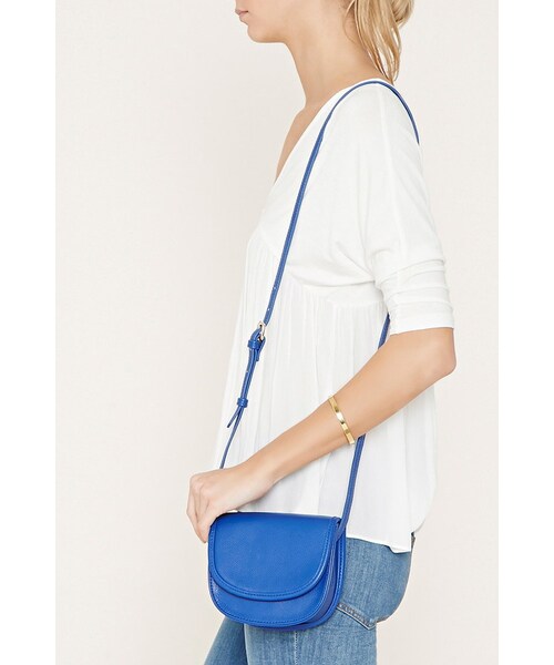 FOREVER 21（フォーエバー トゥエンティーワン）の「FOREVER 21 faux leather mini crossbody（ショルダーバッグ・レディース・Black/Blue/Red・ONE SIZE）」の14枚目の写真