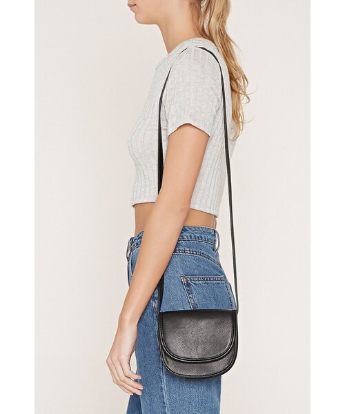 FOREVER 21（フォーエバー トゥエンティーワン）の「FOREVER 21 faux leather mini crossbody（ショルダーバッグ・レディース・Black/Blue/Red・ONE SIZE）」の12枚目の写真