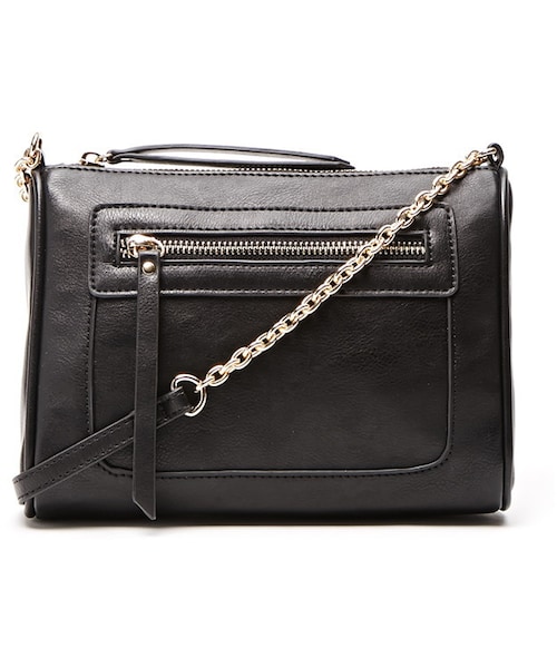 FOREVER 21（フォーエバー トゥエンティーワン）の「FOREVER 21 zipped faux leather crossbody（ショルダーバッグ・レディース・Black/Pink/White・ONE SIZE）」の15枚目の写真