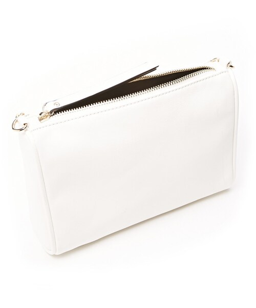 FOREVER 21（フォーエバー トゥエンティーワン）の「FOREVER 21 zipped faux leather crossbody（ショルダーバッグ・レディース・Black/Pink/White・ONE SIZE）」の16枚目の写真