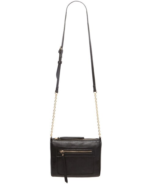 FOREVER 21（フォーエバー トゥエンティーワン）の「FOREVER 21 zipped faux leather crossbody（ショルダーバッグ・レディース・Black/Pink/White・ONE SIZE）」の11枚目の写真