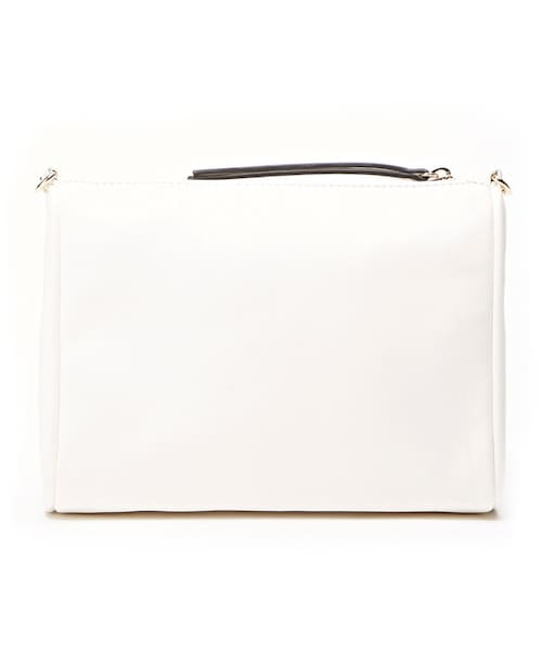 FOREVER 21（フォーエバー トゥエンティーワン）の「FOREVER 21 zipped faux leather crossbody（ショルダーバッグ・レディース・Black/Pink/White・ONE SIZE）」の19枚目の写真