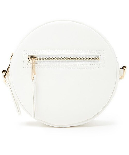 FOREVER 21（フォーエバー トゥエンティーワン）の「FOREVER 21 faux leather crossbody（ショルダーバッグ・レディース・Black/White・ONE SIZE）」の7枚目の写真