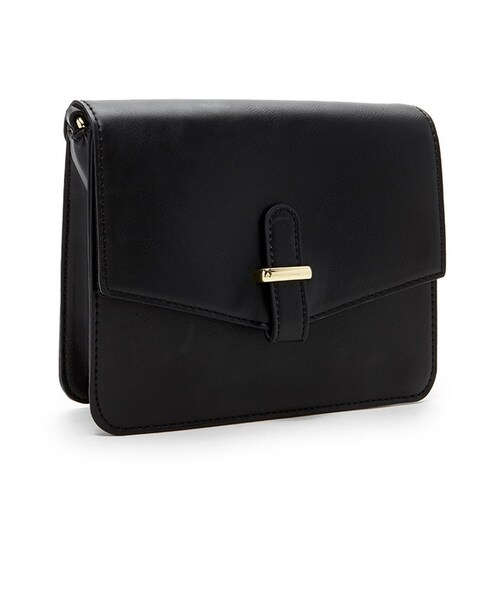 FOREVER 21（フォーエバー トゥエンティーワン）の「FOREVER 21 faux leather mini crossbody（ショルダーバッグ・レディース・Black/White・ONE SIZE）」の5枚目の写真