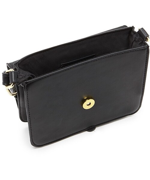 FOREVER 21（フォーエバー トゥエンティーワン）の「FOREVER 21 faux leather mini crossbody（ショルダーバッグ・レディース・Black/White・ONE SIZE）」の3枚目の写真