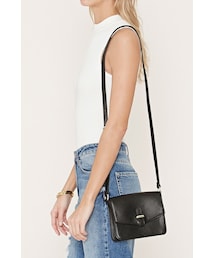 FOREVER 21 | FOREVER 21 faux leather mini crossbody(ショルダーバッグ)