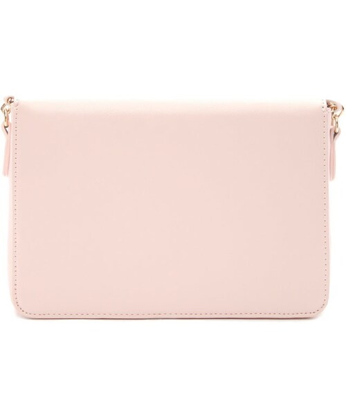 FOREVER 21(フォーエバー トゥエンティーワン)の「FOREVER 21 faux leather crossbody(ショルダーバッグ・レディース・Pink・ONE SIZE)」の4枚目の写真