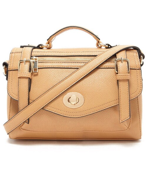 FOREVER 21（フォーエバー トゥエンティーワン）の「FOREVER 21 faux leather crossbody（ショルダーバッグ・レディース・Black/Beige/Red・ONE SIZE）」の16枚目の写真