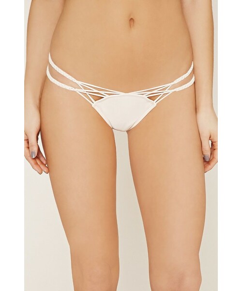 FOREVER 21（フォーエバー トゥエンティーワン）の「FOREVER 21 brazilian bikini bottoms（水着・レディース・Pink・S/M/L）」の3枚目の写真