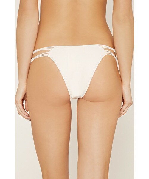 FOREVER 21（フォーエバー トゥエンティーワン）の「FOREVER 21 brazilian bikini bottoms（水着・レディース・Pink・S/M/L）」の4枚目の写真