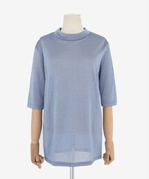 DHOLIC | スリムフィットグリッターTシャツ(Tシャツ/カットソー)