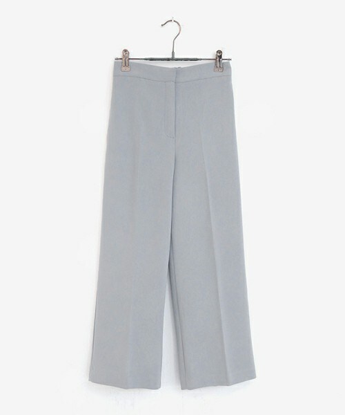 DHOLIC（ディーホリック）の「バックウエストゴムクロップドワイドパンツ（その他パンツ・レディース・ブラック/アイボリー/ディープスカイブルー・FREE）」の3枚目の写真