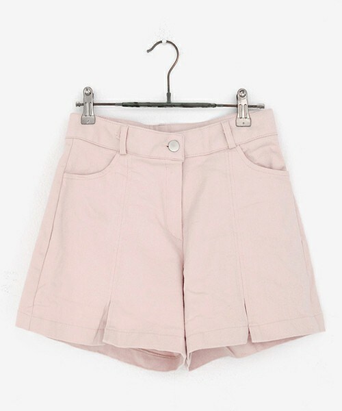 DHOLIC（ディーホリック）の「ハイライズスリットヘムショートパンツ（その他パンツ・レディース・アイボリー/ライトピンク/ライトカーキ/ブラック・S/M）」の4枚目の写真