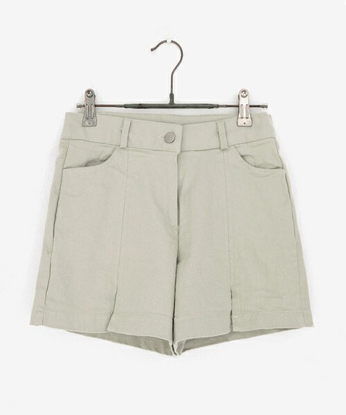 DHOLIC（ディーホリック）の「ハイライズスリットヘムショートパンツ（その他パンツ・レディース・アイボリー/ライトピンク/ライトカーキ/ブラック・S/M）」の3枚目の写真