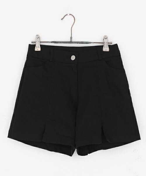 DHOLIC（ディーホリック）の「ハイライズスリットヘムショートパンツ（その他パンツ・レディース・アイボリー/ライトピンク/ライトカーキ/ブラック・S/M）」の2枚目の写真