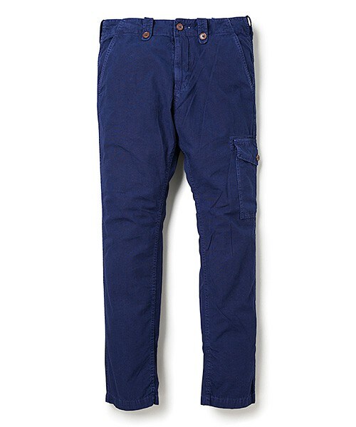 BEDWIN & THE HEARTBREAKERS(ベドウィン アンド ザ ハートブレイカーズ)の「10/L MILITARY CARGO PANTS FD "PATRICK"(カーゴパンツ・メンズ・BLACK/NAVY・2)」の2枚目の写真