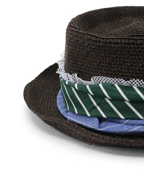 FRAPBOIS（フラボア）の「シャビハット（ハット・レディース・ブラウン/ベージュ・FREE）」の6枚目の写真