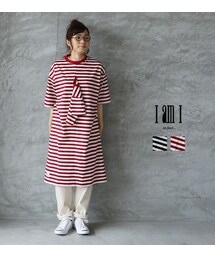 I am I  | I am I シルケット天竺 ベイビーTワンピース(ワンピース)