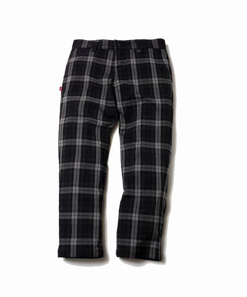 VIRGOwearworks（ヴァルゴウェアワークス）の「PLAID SLACKS 8分丈スラックス（パンツ・メンズ・WHITE/GREEN/BLACK・2/3/4）」の11枚目の写真