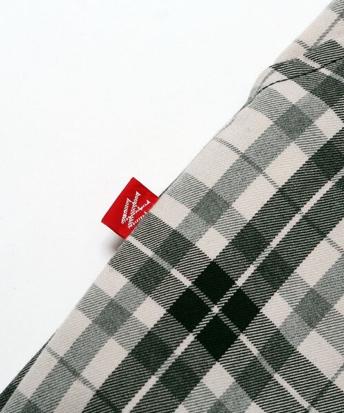 VIRGOwearworks（ヴァルゴウェアワークス）の「PLAID SLACKS 8分丈スラックス（パンツ・メンズ・WHITE/GREEN/BLACK・2/3/4）」の14枚目の写真