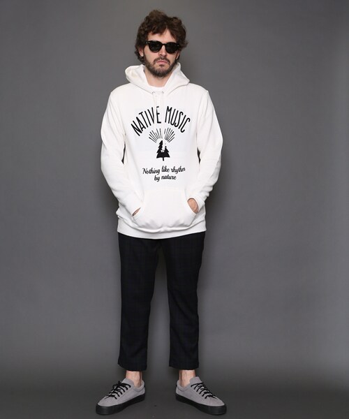 VIRGOwearworks（ヴァルゴウェアワークス）の「PLAID SLACKS 8分丈スラックス（パンツ・メンズ・WHITE/GREEN/BLACK・2/3/4）」の5枚目の写真