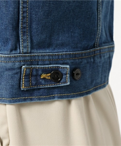 Lee(リー)の「Lee Gジャン(デニムジャケット・レディース・ブルー・36/38)」の7枚目の写真