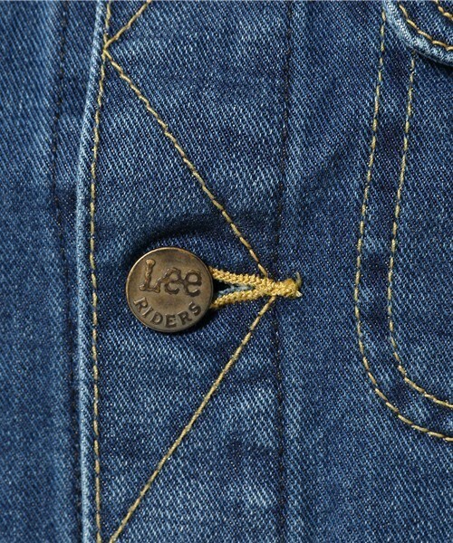 Lee(リー)の「Lee Gジャン(デニムジャケット・レディース・ブルー・36/38)」の9枚目の写真