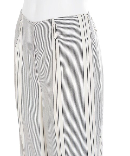 EMODA（エモダ）の「LINE WIDEパンツ（パンツ・レディース・ホワイト/ブラック・S/M）」の10枚目の写真