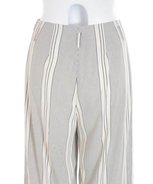 EMODA（エモダ）の「LINE WIDEパンツ（パンツ・レディース・ホワイト/ブラック・S/M）」の7枚目の写真