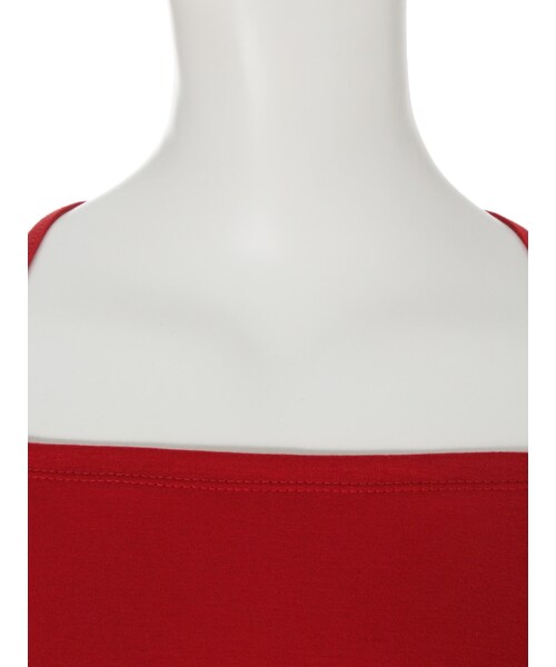 EVRIS（エヴリス）の「レースアップオフショルTOPS（トップス・レディース・ホワイト/ブラック/レッド/ベージュ・F）」の10枚目の写真