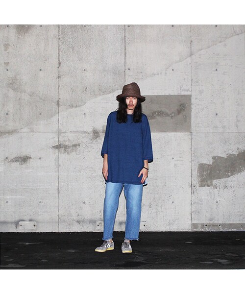 niche.（ニッチ）の「Denim Felia Easy Pants（パンツ・Indigo・M/L）」の10枚目の写真