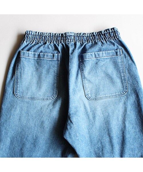 niche.（ニッチ）の「Denim Felia Easy Pants（パンツ・Indigo・M/L）」の8枚目の写真