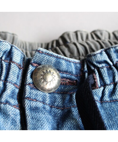 niche.（ニッチ）の「Denim Felia Easy Pants（パンツ・Indigo・M/L）」の5枚目の写真