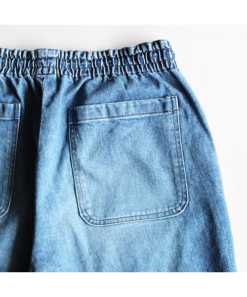 niche.（ニッチ）の「Denim Felia Easy Pants（パンツ・Indigo・M/L）」の9枚目の写真